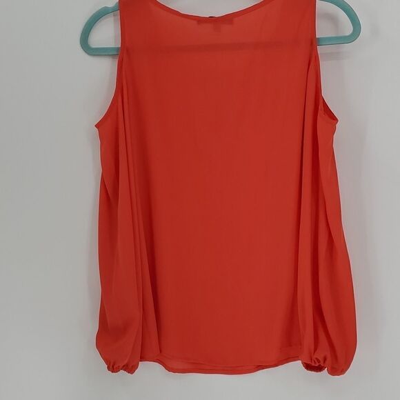 Rose & Olive bright peach blouse.  XS. Beautiful color. - Picture 6 of 8